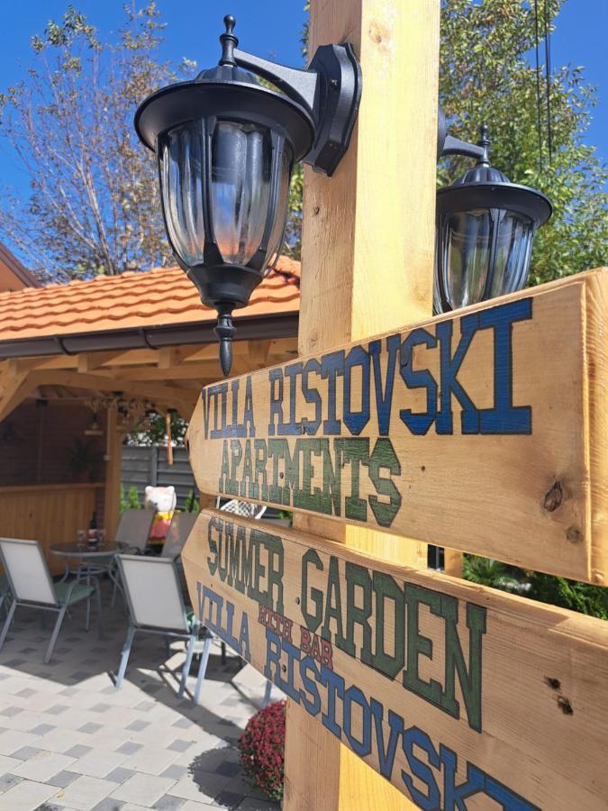 Villa Ristovski Ohrid Esterno foto