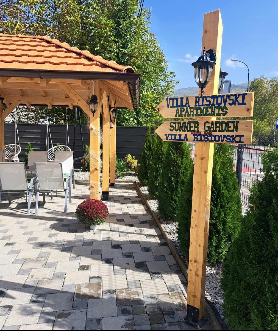 Villa Ristovski Ohrid Esterno foto